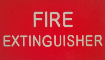 Fire Extinguisher Labels